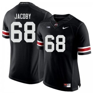 Men's Ohio State Buckeyes #68 Ryan Jacoby Black Nike NCAA College Football Jersey April EUX3444PX
